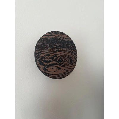 Designer Plastic Wood Effect Wall Mounted Handbag Coat Hooks Hat Scarf