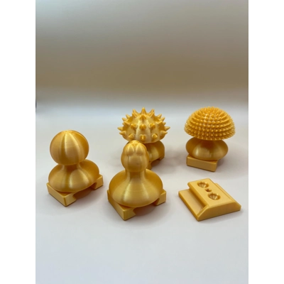 Wall Mounted Massage 4 Balls Trigger Point Massager Back Body Relief Muscle Pain