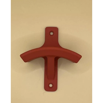 Wall Mount Holder Headphone Storage Headset Tidy Stand Hook Hanger Matt Red