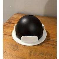 Echo Pop Bracket Holder Ceiling Mount White