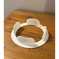 Echo Pop Bracket Holder Ceiling Mount White