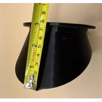 Mini Outdoor CCTV Security Camera Rain Cover Protector Sun Shade Blink Black