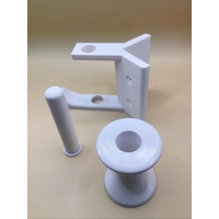 Garden Hose Roller 90 Degree Guide Extended - Protect your Hose from Breakage White