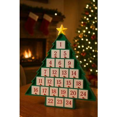 Advent Calendar Christmas Xmas 24 Days Countdown Surprise Kids Gift Treats