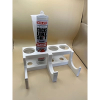 Caulk gun Silicone Tube, Caulking Plastic Wall Mount Holder Wall Mounted holder