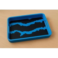 Designer Mini Small Tray Plastic Red Garden Table Food Cuttery Cups More Colours