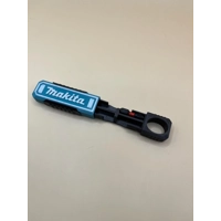 Mini pocket Screw Driver Holder Tool Makita Style plastic keyring with drill bit