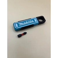 Mini pocket Screw Driver Holder Tool Makita Style plastic keyring with drill bit