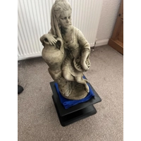 Pro large 360 Degree Rotating Display Platform Turntable Stand viewing painting