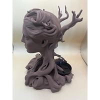 Ardena Modern Woman's Head Planter Art Vase Sculpture Grow Flower Pot decor