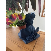 Naima Modern Woman's Head Planter Art Vase Sculpture Grow Flower Pot decor