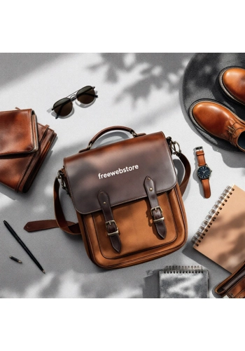 Men's Designer Saddle Bag