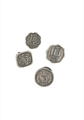 Vintage Indian Coin rings