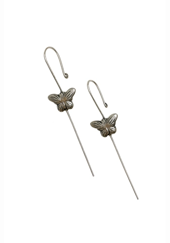 Butterfly Ear pin earri..