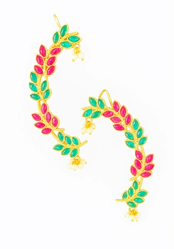 Vanya Leaf  Earcuffs