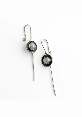 Pearl Ear pin earring
