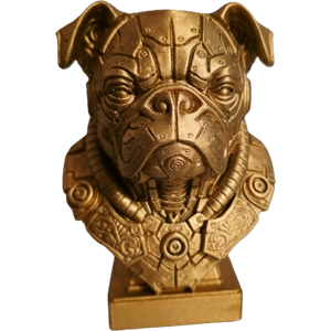 steampunk bulldog