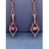 Red Tiger Eye Dangly Ea..
