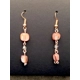 Pink Seashell Earrings