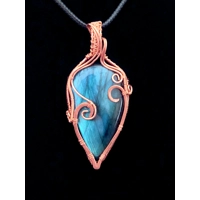 Deep Blue Labradorite Pendant