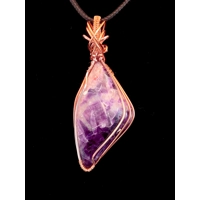 Purple Fluorite On The Matrix Wir..