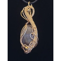 Rainbow Lattice Sunstone Wire Wra..