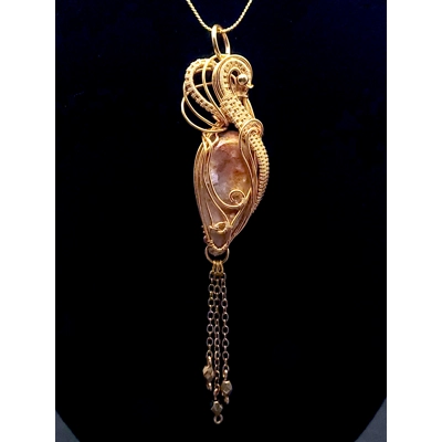 Polychrome Jasper Pendant