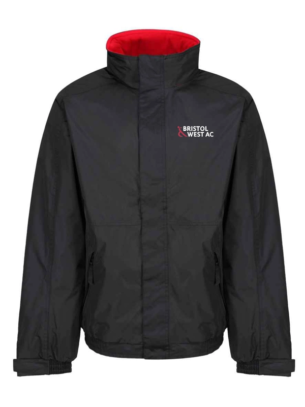 BWAC Waterproof Jacket - Black/Red