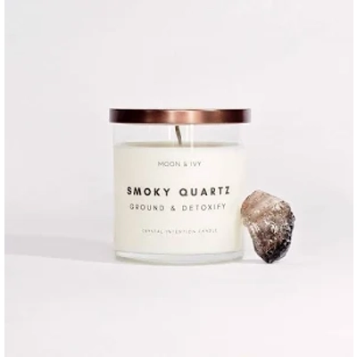 Smoky Qcar Crystal Candle Smoky Qcar Crystal Candle