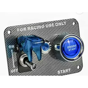 Igntion push button w/toggle and relay