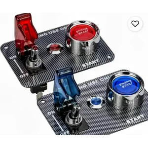 Igntion push button w/toggle and relay