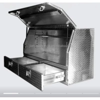 Upright truck tool box