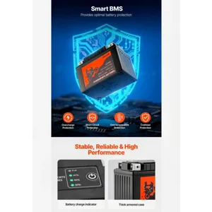 High Performance 12v 4ah 4TX12-BS Motorcycle Battery for Power Sports