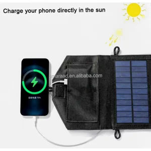 US Stock 60w Portable Foldable Solar Panel w/ USB 5V Charger 7fay Shipping