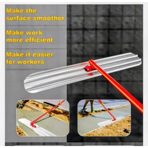 48x8 Magnesium BullFloat Mop w/Handles Twist Head Concrete PourOut Fast Free Shipping