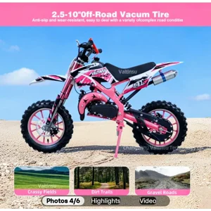 Factory Direct 49cc 2-Stroke Kids Off-Road Diirt Bike US Warehouse