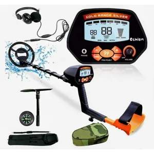 Professional Waterproof Adjustable 10in IP68 Coil Advanced DSP Chip Metal Detector for Adults