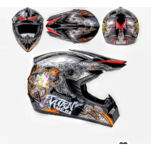 Senhill Motocross Helmet Off-Road Fullface W/Googles Gloves