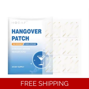 The Hangover Patch contains vitamins as well as several other nutrients essential to help your brain and body function daily
