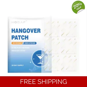 The Hangover Patch contains vitamins as well as several other nutrients essential to help your brain and body function daily