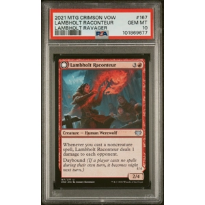 2021 Magic The Gathering Lambholt Raconteur/Ravager Crimson Vow