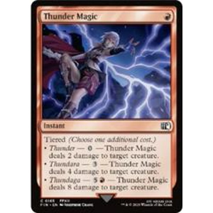 Thunder Magic 165 MTG Final Fantasy