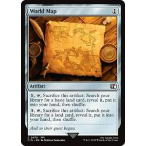 World Map 270 MTG Final Fantasy
