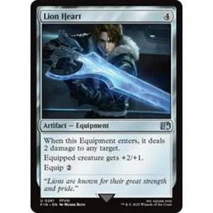 Lion Heart Foil 261 MTG Final Fantasy
