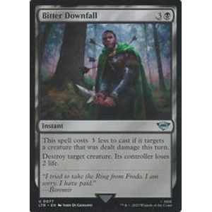 Bitter Downfall 77 MTG Lord of the Rings