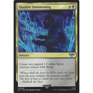 Shadow Summoning 226 MTG Lord of the Rings