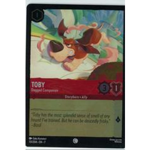 Toby - Dogged Companion Foil 131/204 Disney Lorcana Archazia's Island