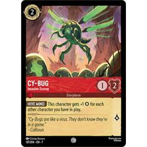 Cy-Bug - Invasive Enemy Foil 127/204 Disney Lorcana Archazia's Island