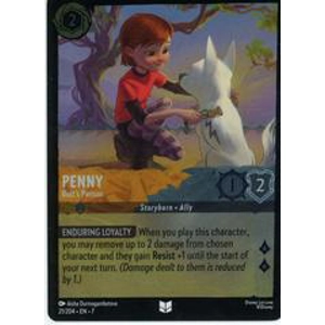 Penny - Bolt's Person Foil 21/204 Disney Lorcana Archazia's Island
