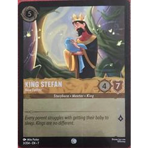 King Stefan - New Father Foil 3/204 Disney Lorcana Archazia's Island